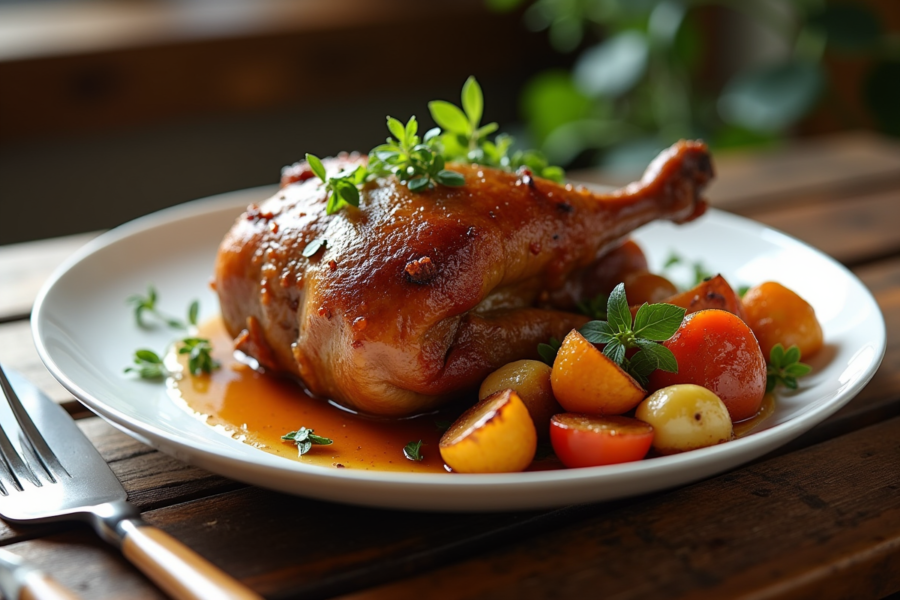 Temps de cuisson des cuisses de canard au four : astuces pour une